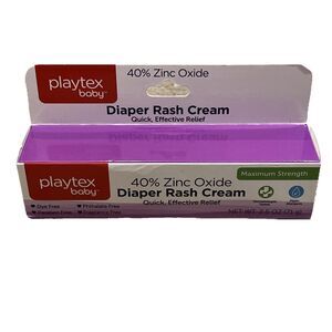 Playtex Baby Diaper Rash Cream Max Strength 2.5oz - EXP 2028 - NEW SEALED RARE